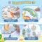 12Pack Wind Chime Kit for Kids Make Your Own Ocean Animals Wind Chime DIY Coloring Wood Crafts Summer Wooden Arts and Crafts Under Sea Ornaments for Boys Girls School Activities Party Decoration